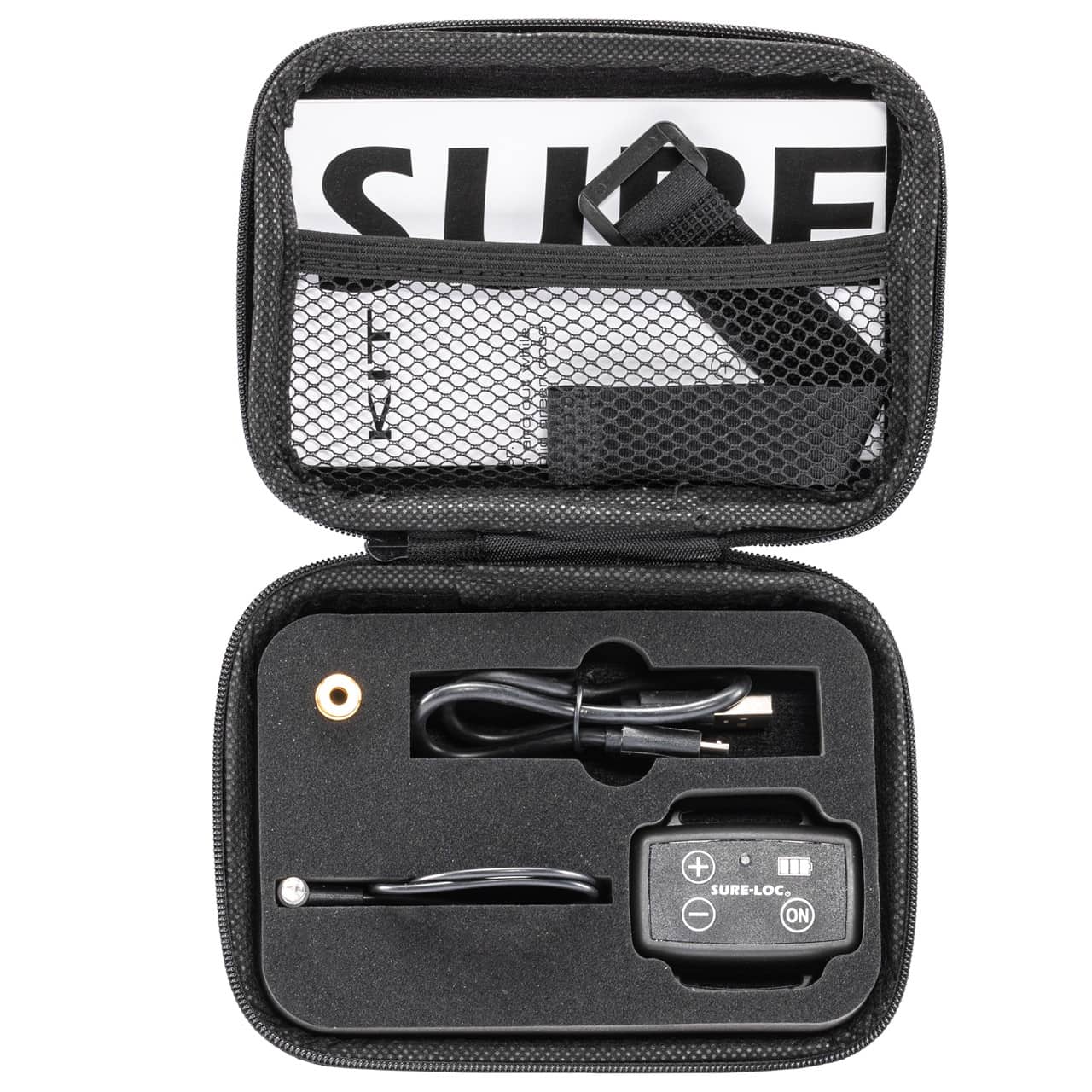 Multi-color sight light case contents