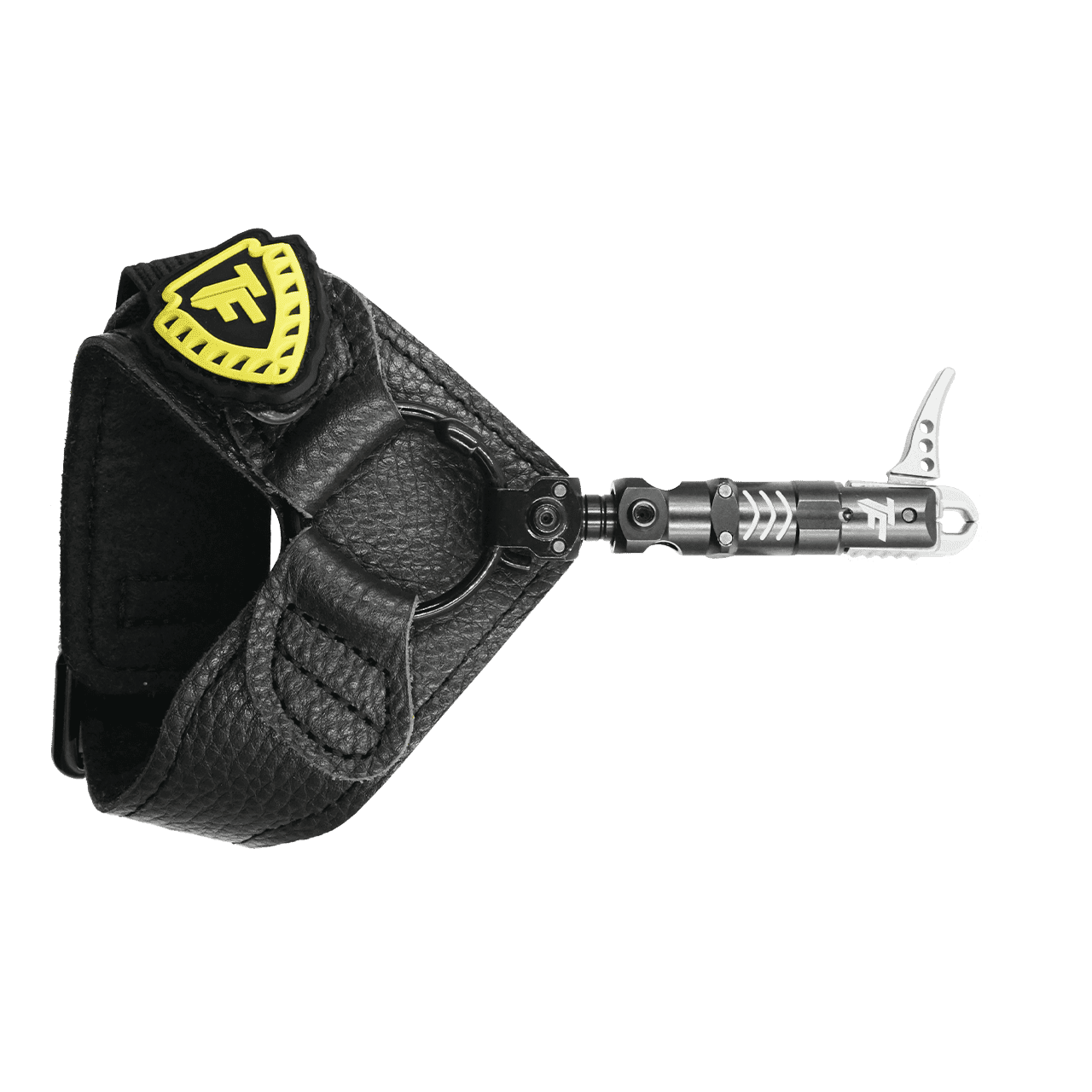 Durable archery release with adjustable strap and ergonomic design for precise bowhunting.